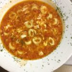 Tortellini soup Pizza East haven